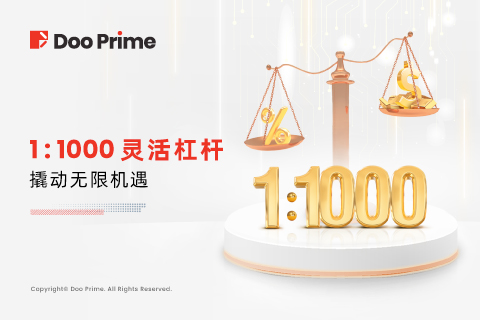 Doo Prime 提供高达 1000 倍杠杆，助您撬动无限机遇